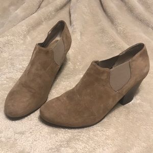 Faux Suede Booties